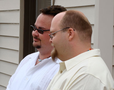 Mark and Peter Wedding, Sept 2009