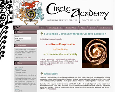 Circle Academy :: A West Oakland Artist Collective committed to sustainable community through creative education.