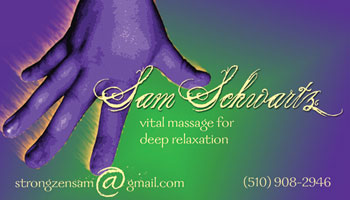 Sam Schwartz Strong Zen Massage